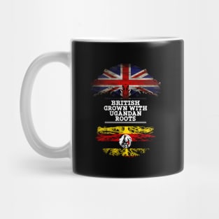 British Grown With Ugandan Roots - Gift for Ugandan With Roots From Uganda Mug